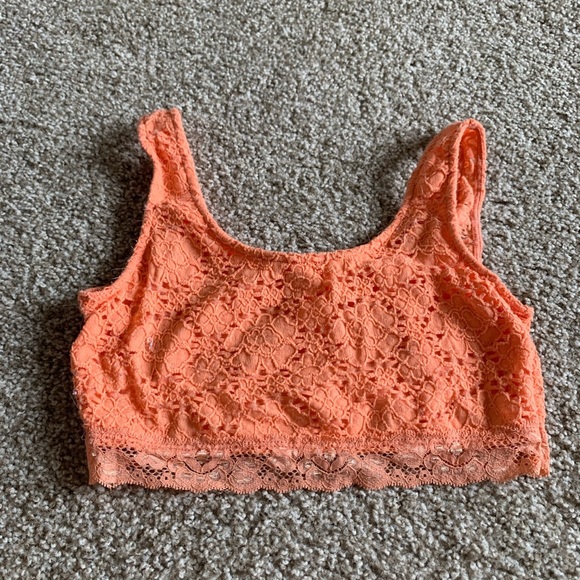 ORANGE BANDEAU TOP - Picture 2 of 4